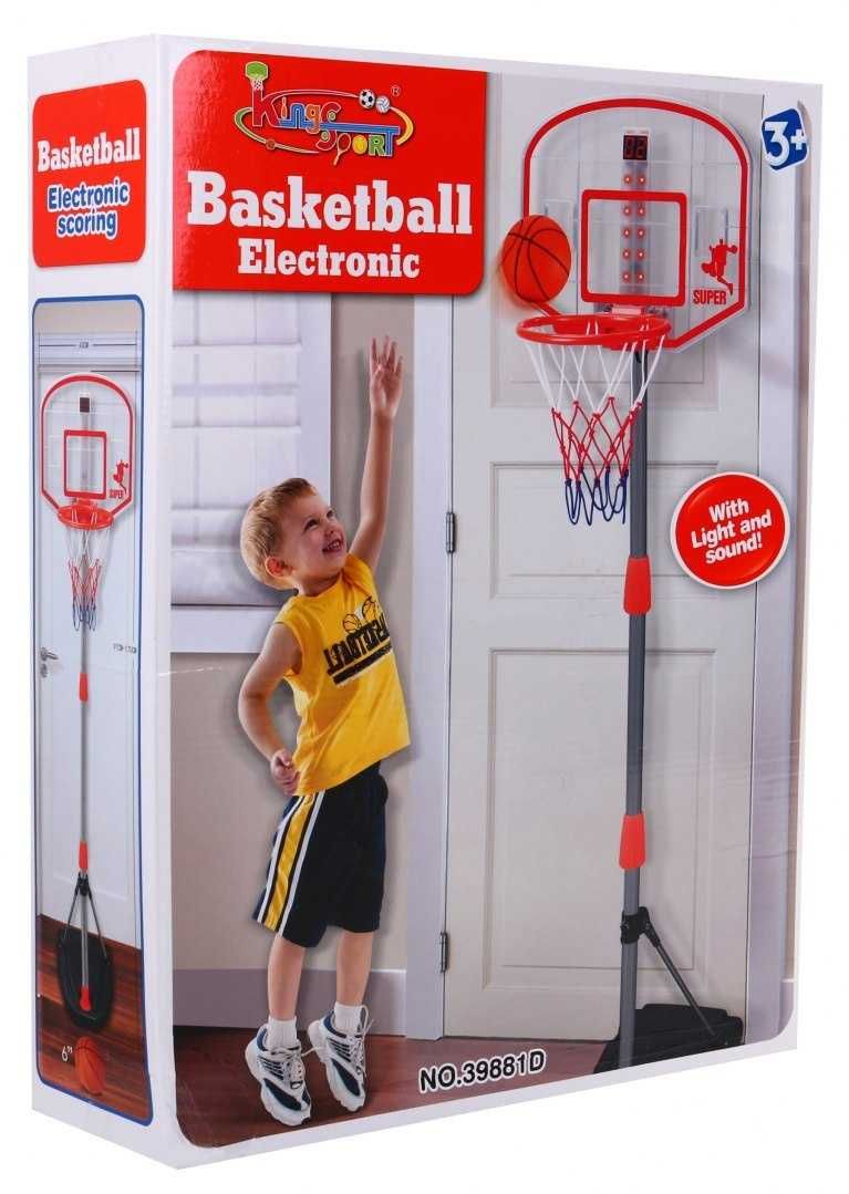 Koszykówka dla dzieci 3+ 170 cm Elektroniczny Licznik Punktów