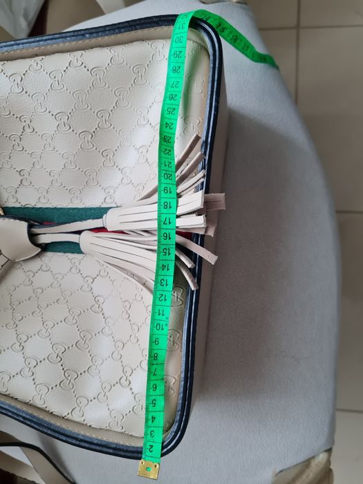 Torebka beżowa ekoskóra Gucci