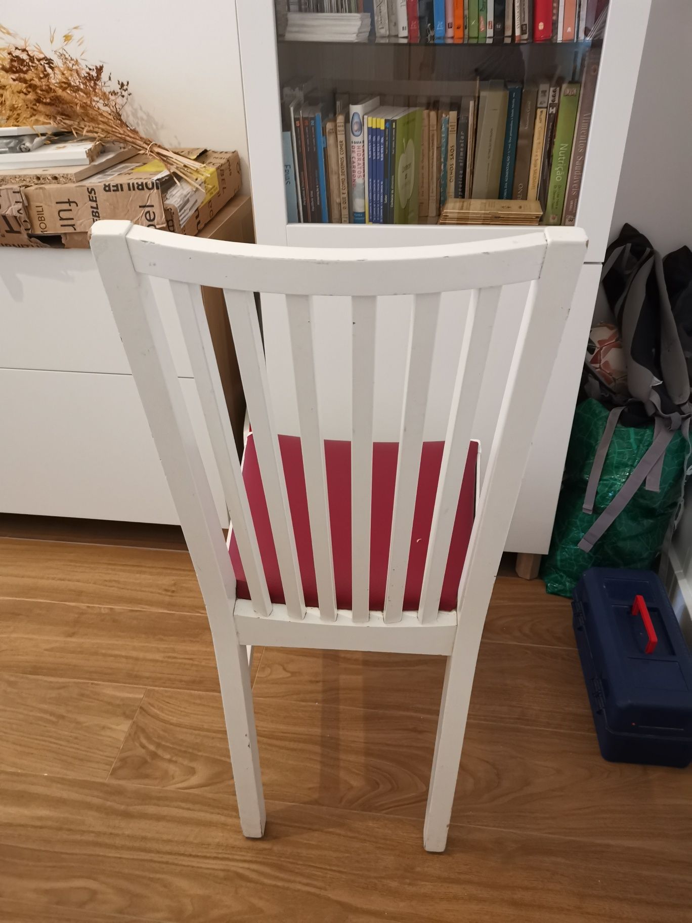 6 cadeiras ikea brancas