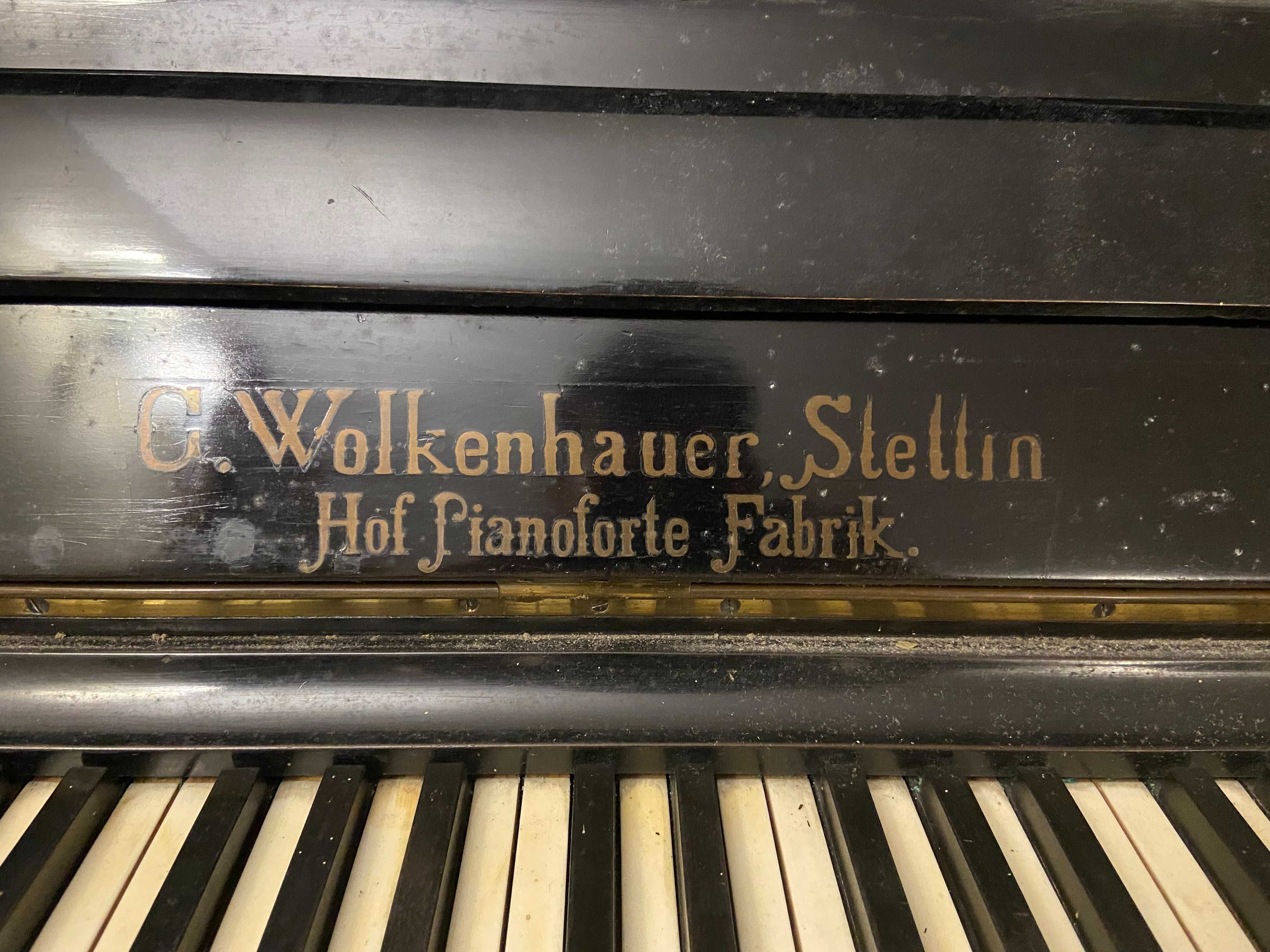 Pianino G. Wolkenhauer, Stettin