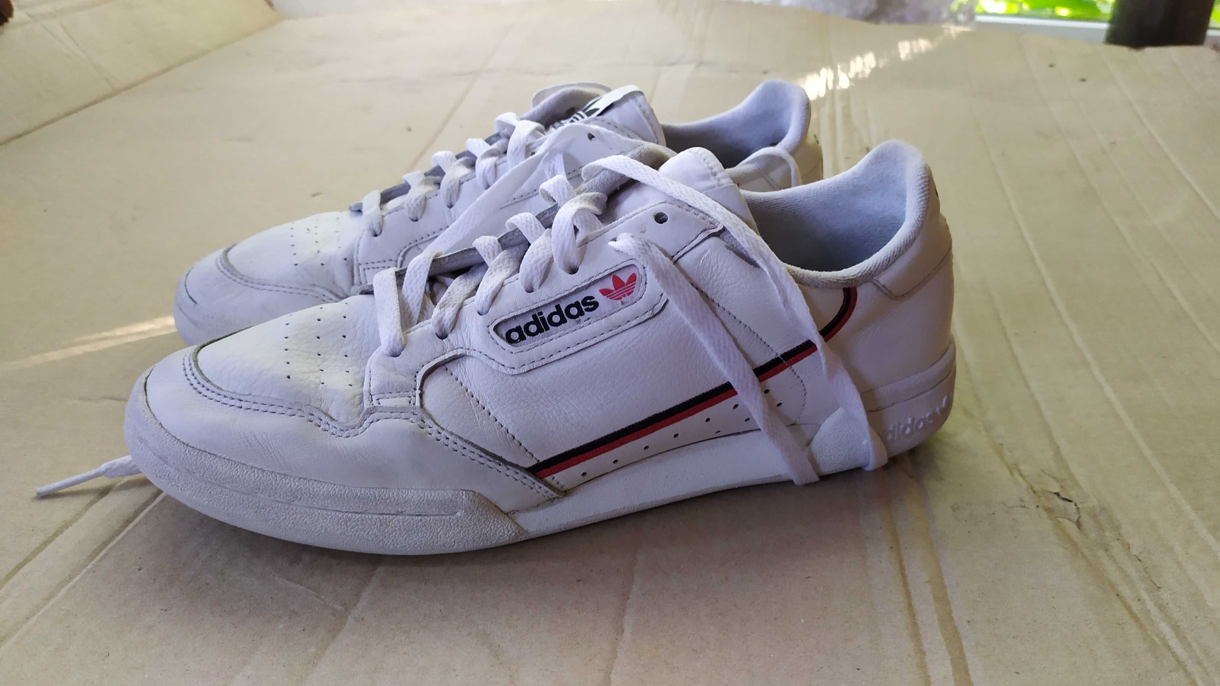 Шкіряні чоловічі кросівки Adidas Originals Continental 80