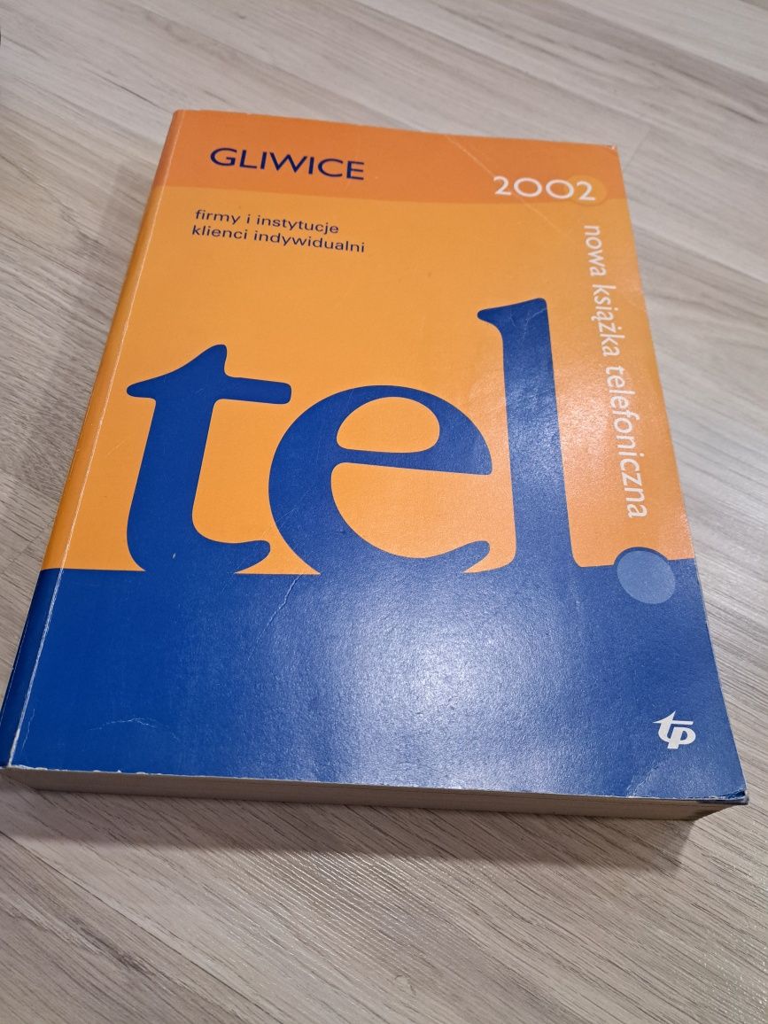 Książka telefoniczna Gliwice 2002