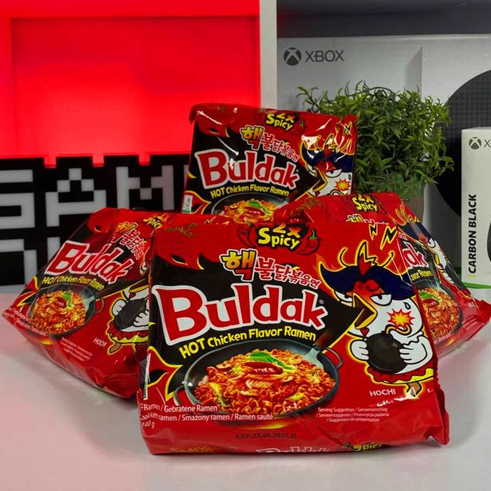 локшина Samyang Buldak Гостра Соус Бульдак Карбонара ОПТ x10 НОВИНКИ
