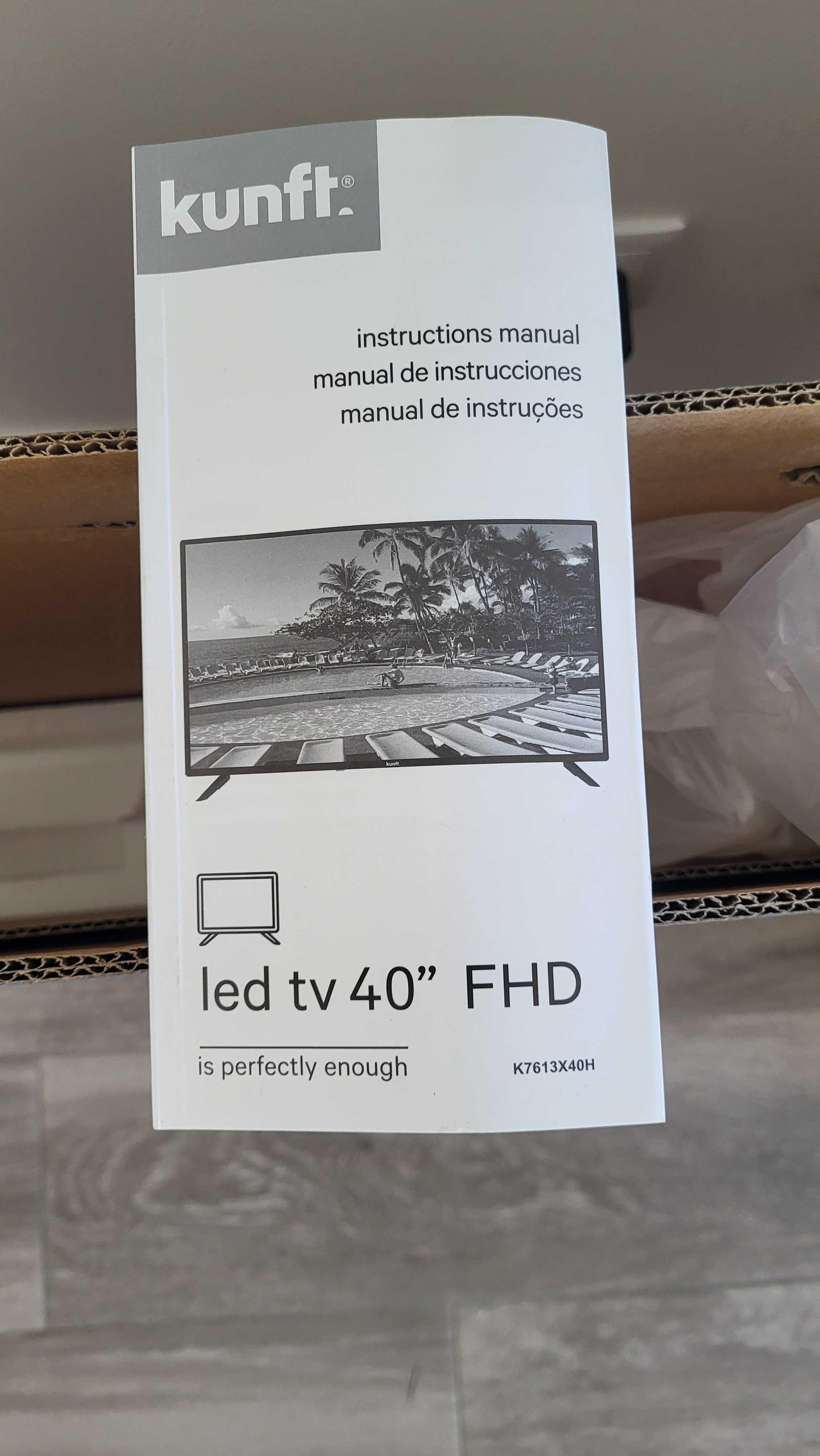 TV  LED FHD 40" (não é smart)