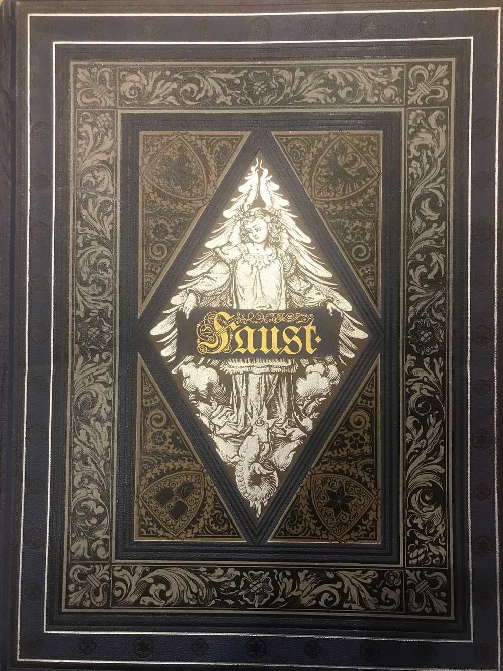 Książka FAUST - Goethe - niemiecki oryginał z 1881 r. (UNIKAT)