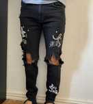 Calça Bershka Preta Skinny