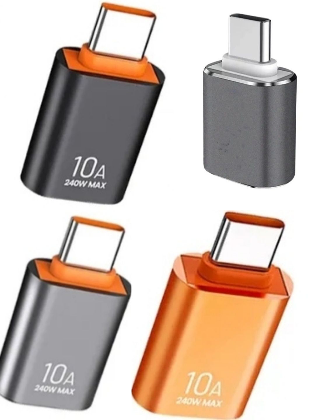 Перехідник USB 3.0, адаптер на 10А 120Вт 1Гб/с USB, type C, micro USB