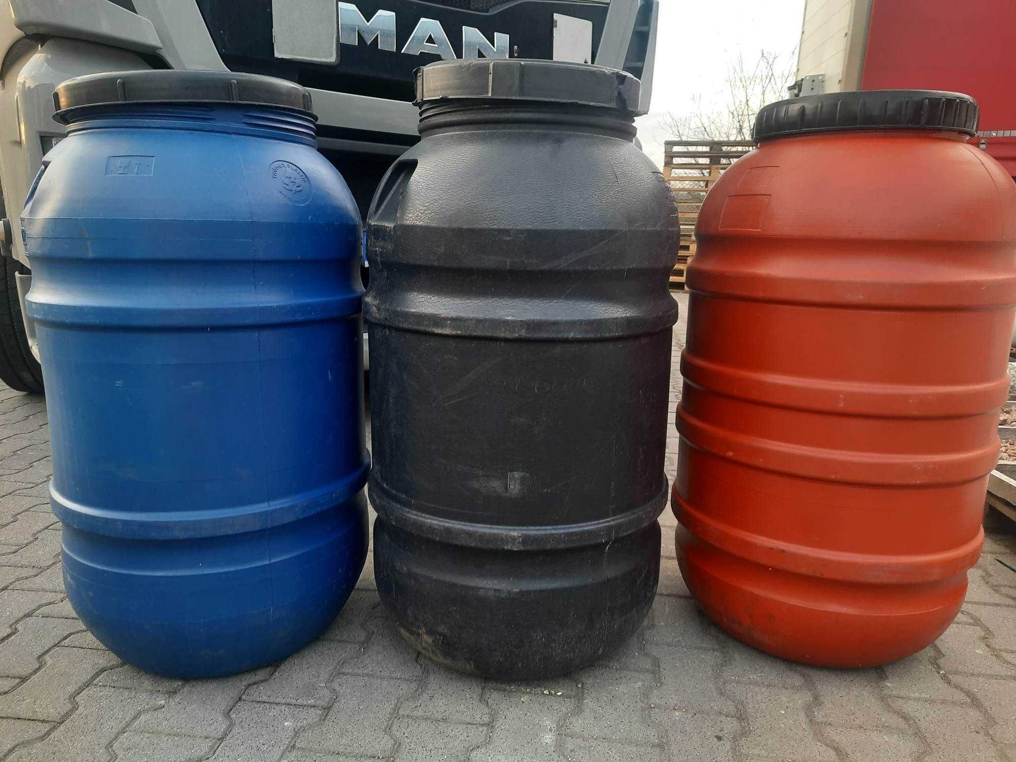 Beczki plastikowe 220 litrów Spożywka