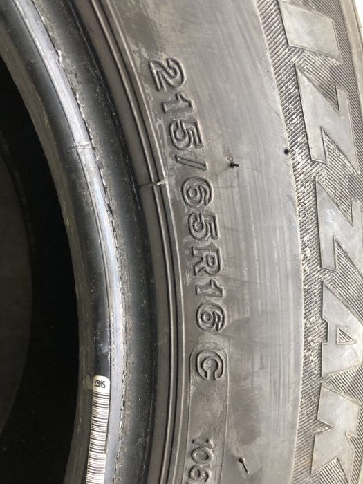 215/65/16c bridgestone blizzak lm-18c