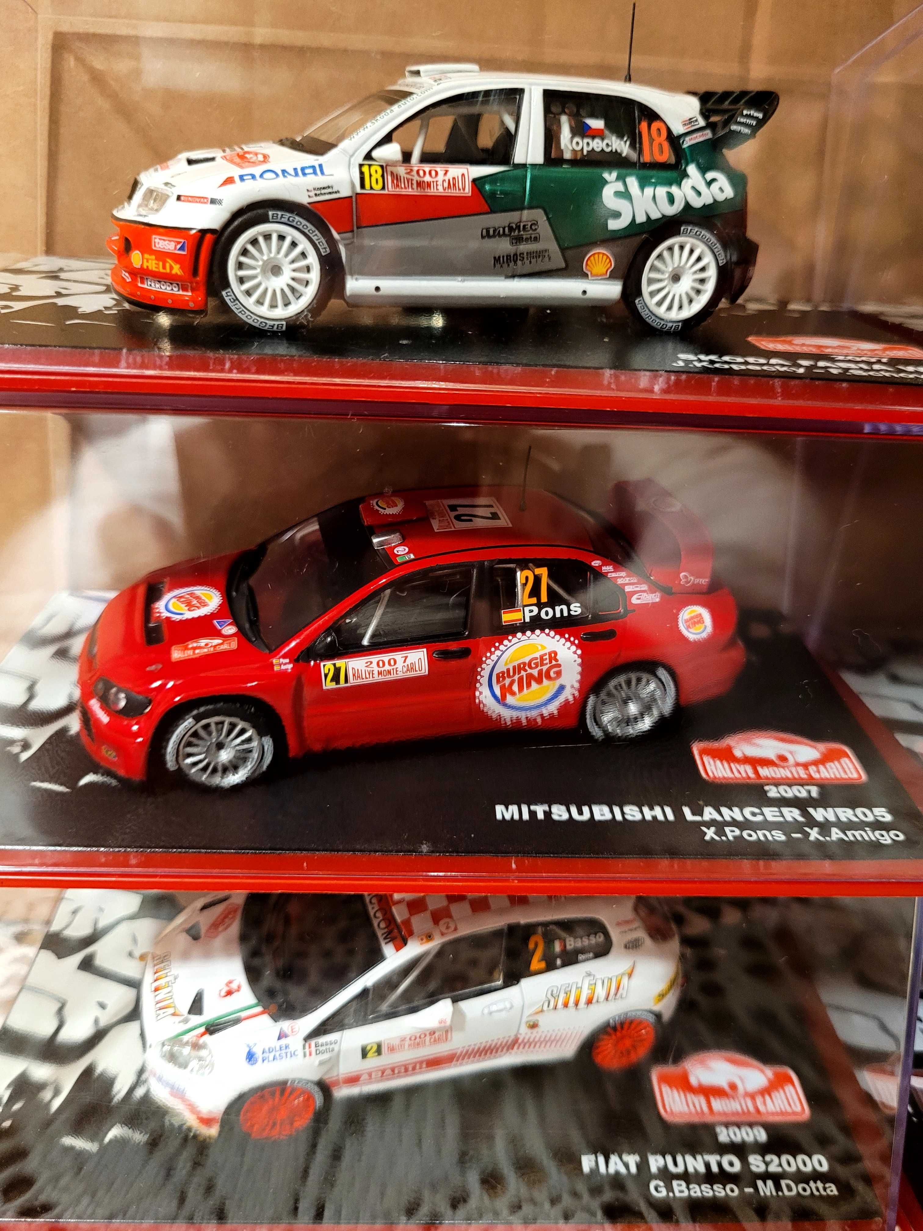 Miniaturas de Carros de Rally