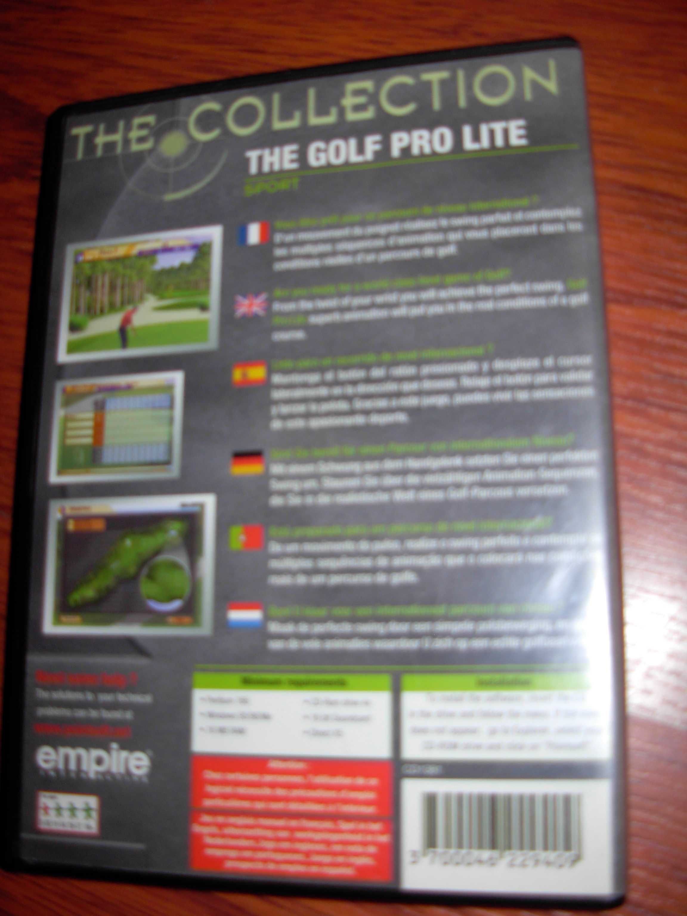 Gettysburg Sid Meir's + The Golf Pro Lite Jogos PC CD Cada 4.90