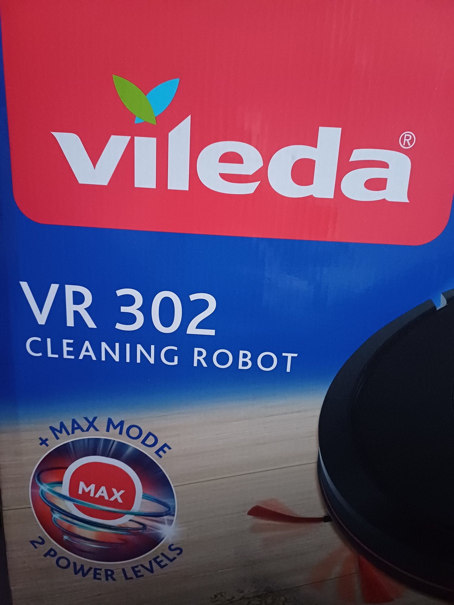 Robot odkurzający Vileda, odkurzacz