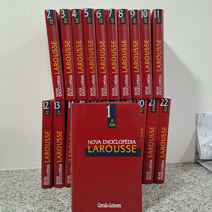 Enciclopédia Larousse COMPLETO (22 volumes)
