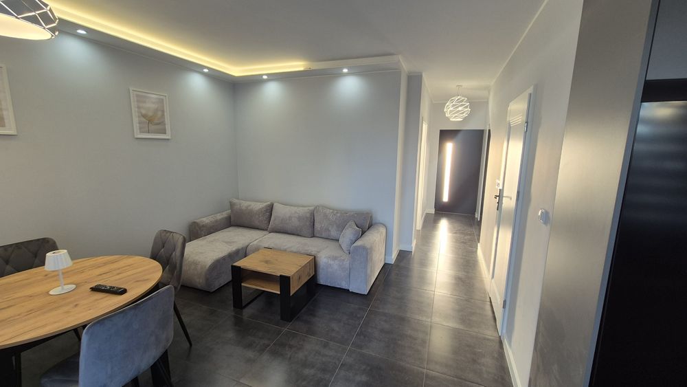 Nowe mieszkanie umeblowane osobne wejście ogródek parking