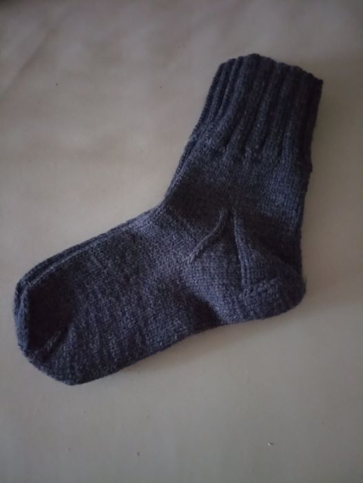 Вязаные носки...