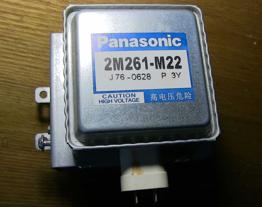 Магнетрон Panasonic 2m261 m22 (снят с Panasonic NN-GD376S)