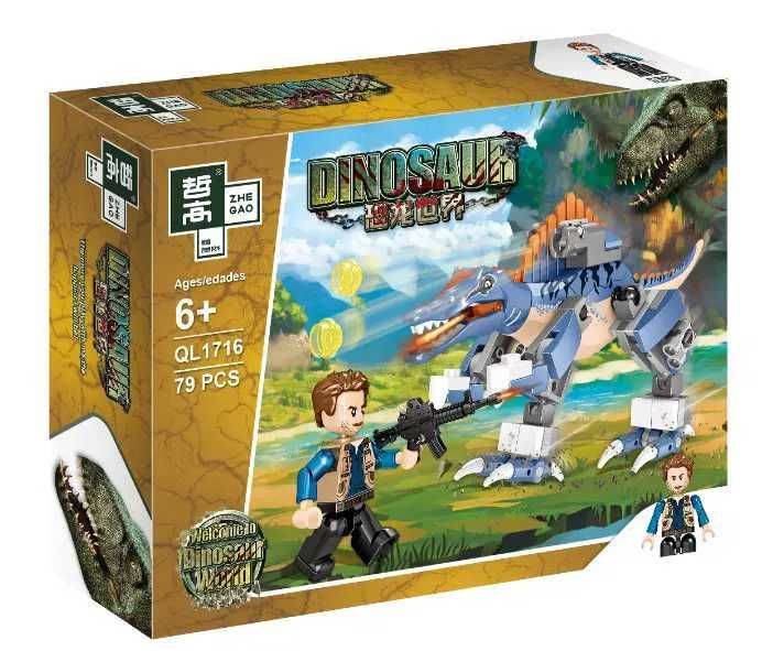 Jurassic World Park KLOCKI Kompatybilne z Lego Park Jurajski Dinozaur