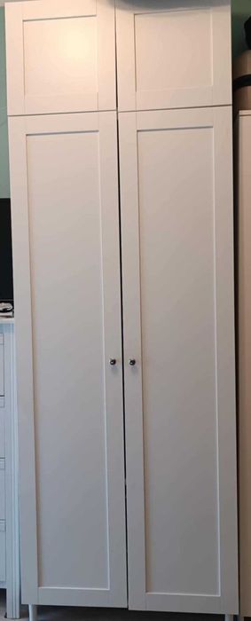 Szafa biała z koszami IKEA