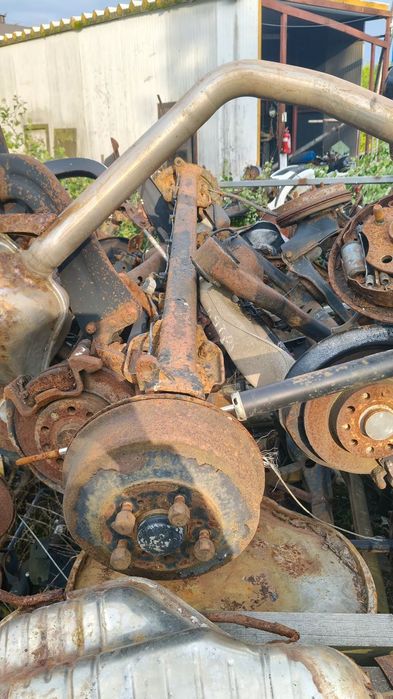 Oś belka na przyczepkę piasta