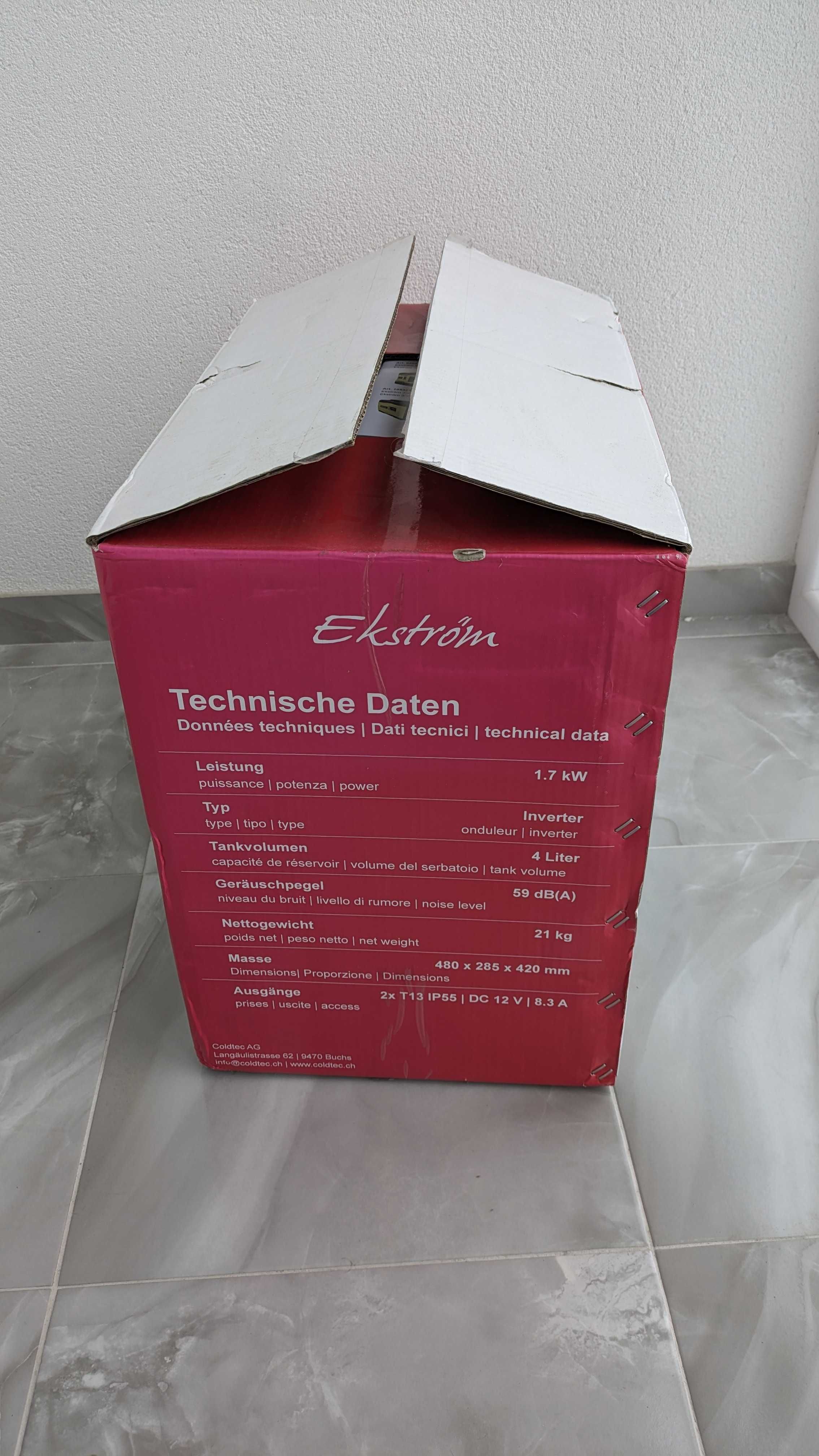 Інверторний генератор Ekström 2000i inverter stromgenerator 2 кВт