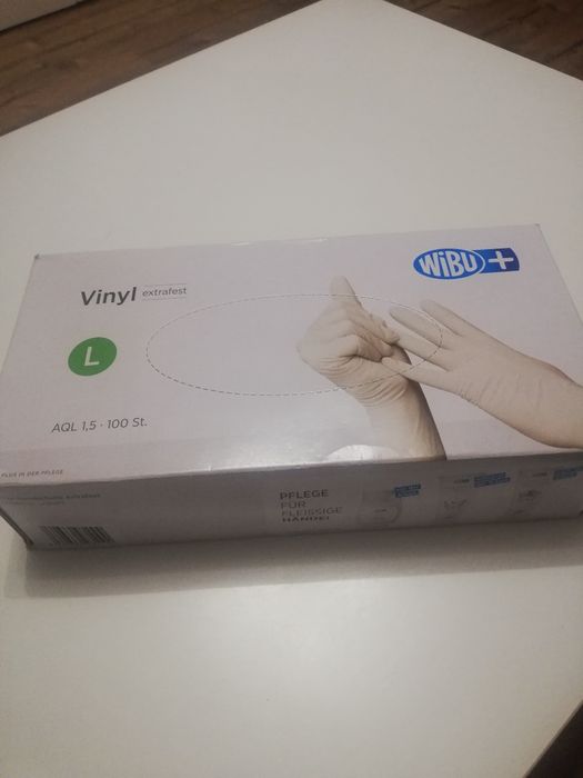 Rękawiczki vinylowe