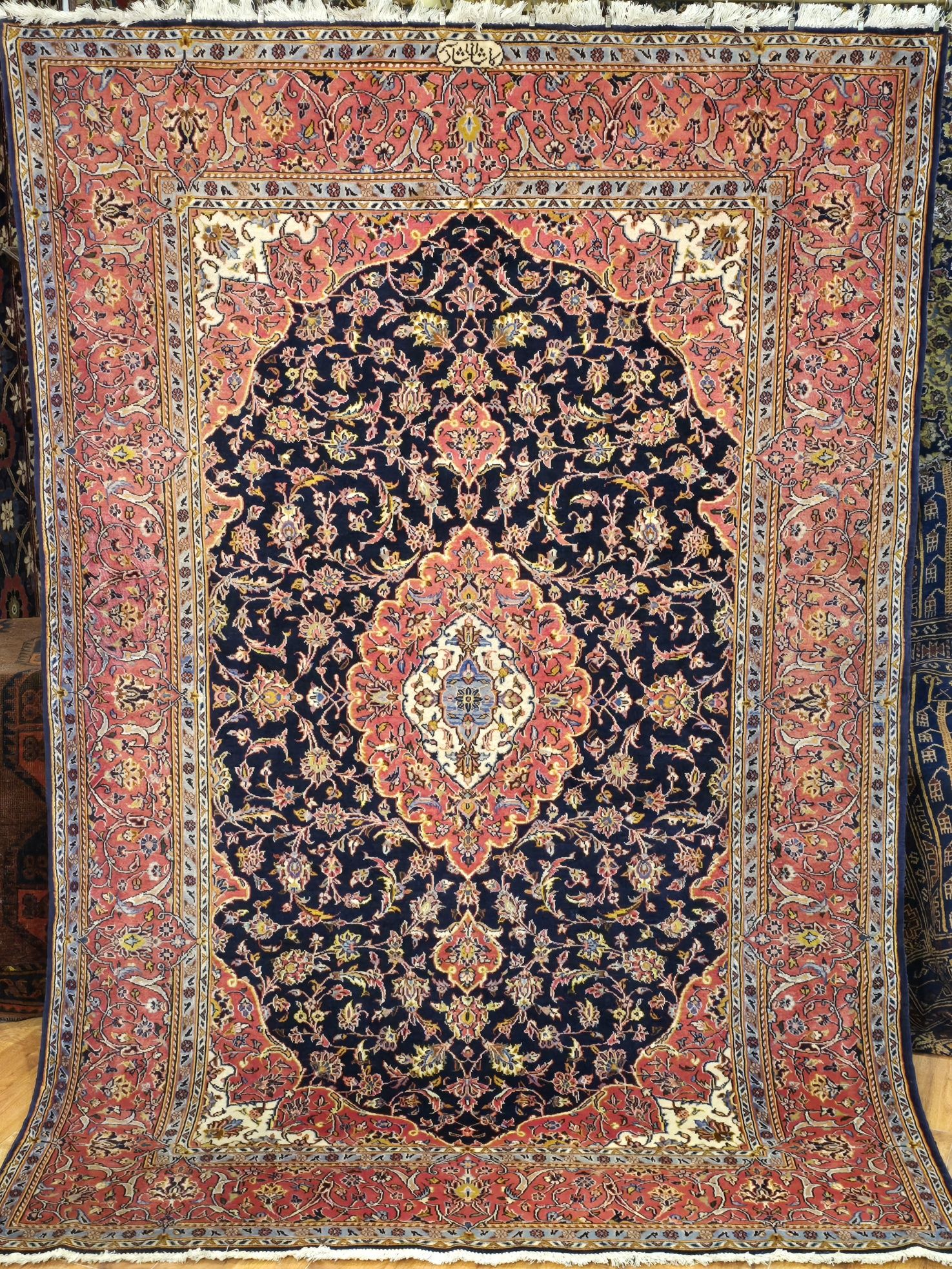 Keshan Persja 212 x 143 Perski dywan z Iranu wełna kork od Persopolis