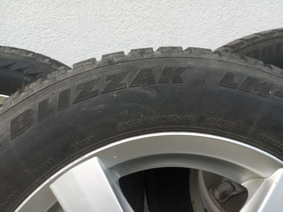 Alufelgi + opony zimowe R 16 5x100