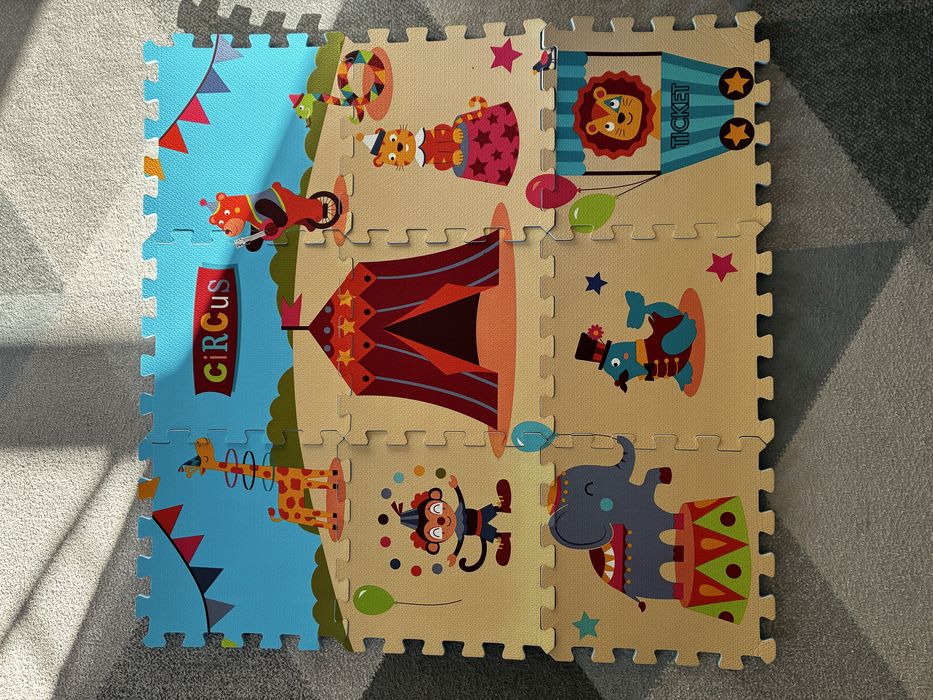 Smiki, Cyrk, mata piankowa, puzzle