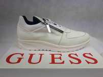 Nowe Sneakersy męskie GUESS skóra naturalma białe trampki 43 40