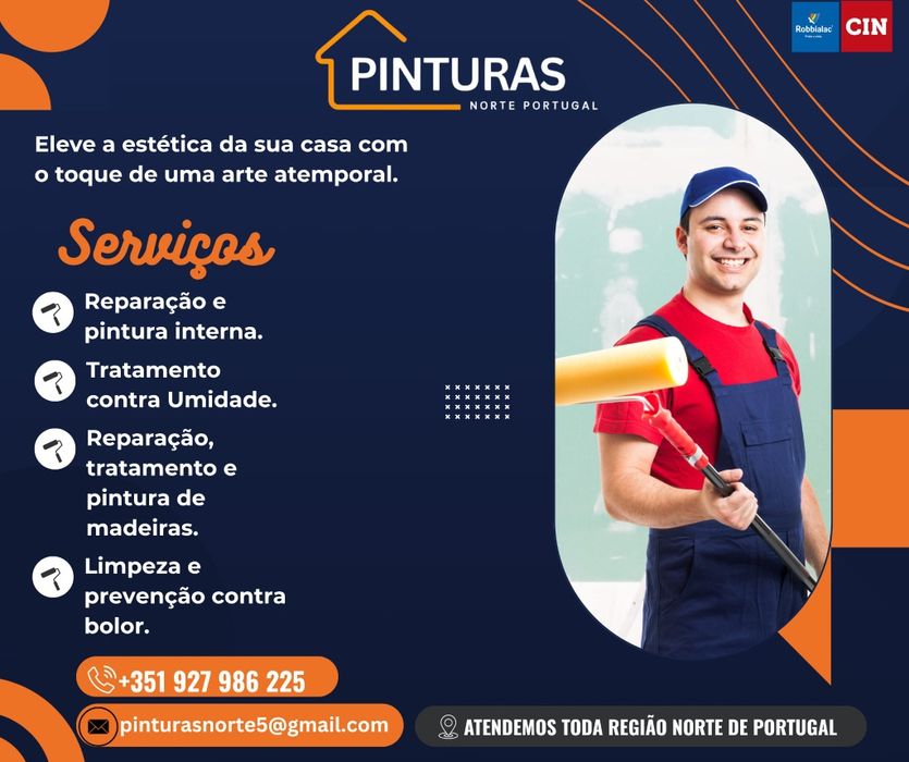 PINTURA RESIDENCIAL COM MATERIAL INCLUSO, Desde 11,99
