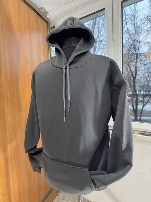 Чоловіча кофта худі з флісом S-3Xl ТЕПЛА супер якість.