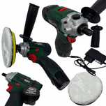Polerka 12v Dwa Akumulatory Mocna Polerowanie Aku 125mm 8300 Obr/min 2