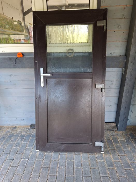 Drzwi zewnętrzne PCV 94 x 185 Demonatż Niemcy