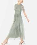 Anaya With Love Frosty Green Midaxi Dress With Keyhole Detail 36