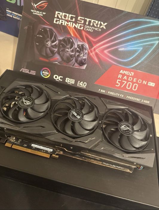 Rog Strix rx 5700 gwarancja!