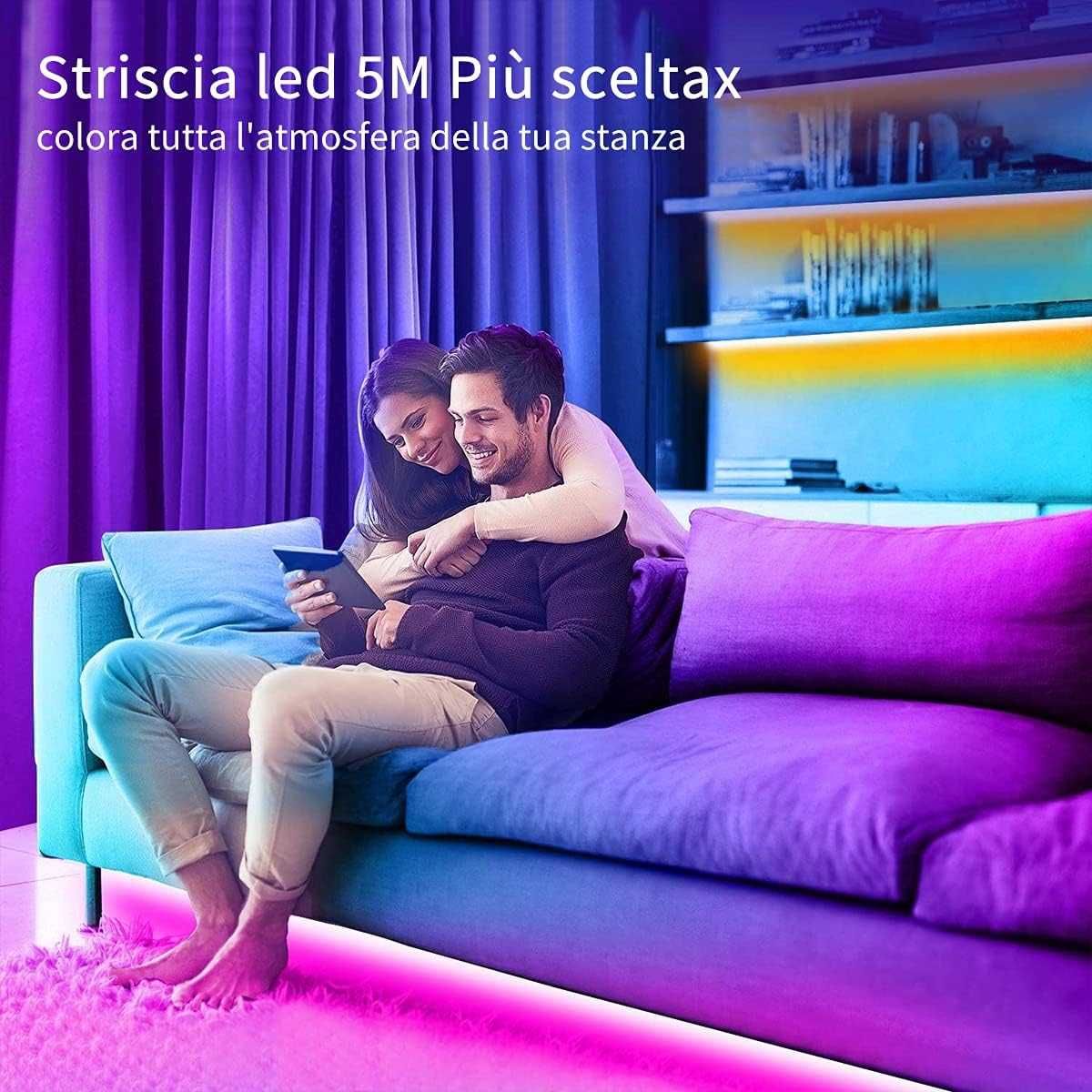 Светодиодная LED лента L8star Bluetooth 5 метров