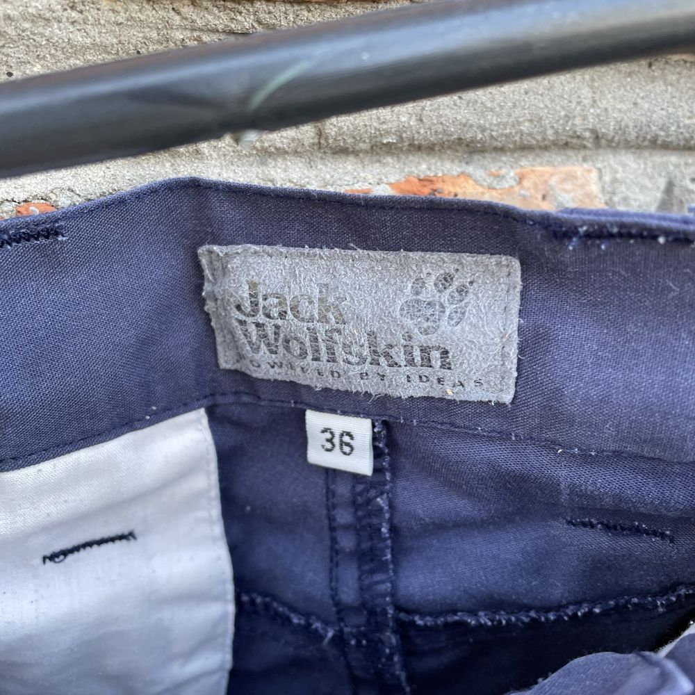 Треккинговые карго штаны Jack Wolfskin Blue, S-M размер, Оригинал
