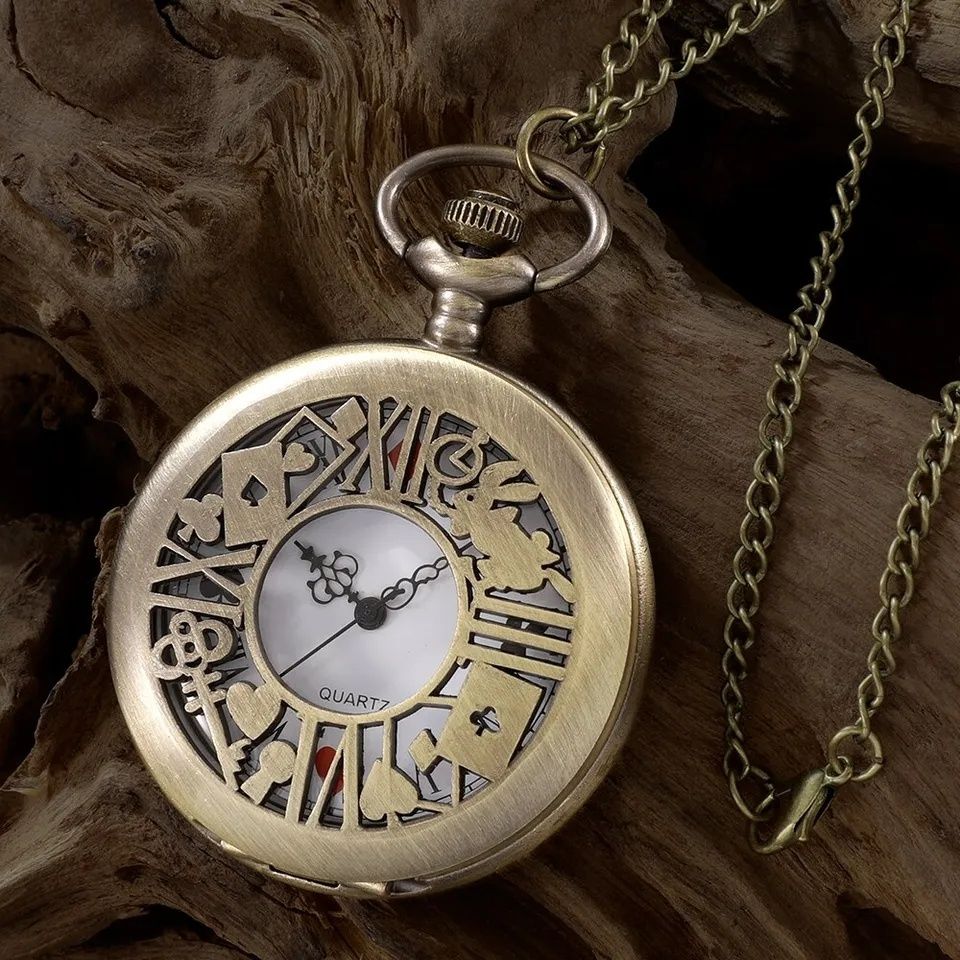 Antyczny Steampunk Vintage zegarek kieszonkowy