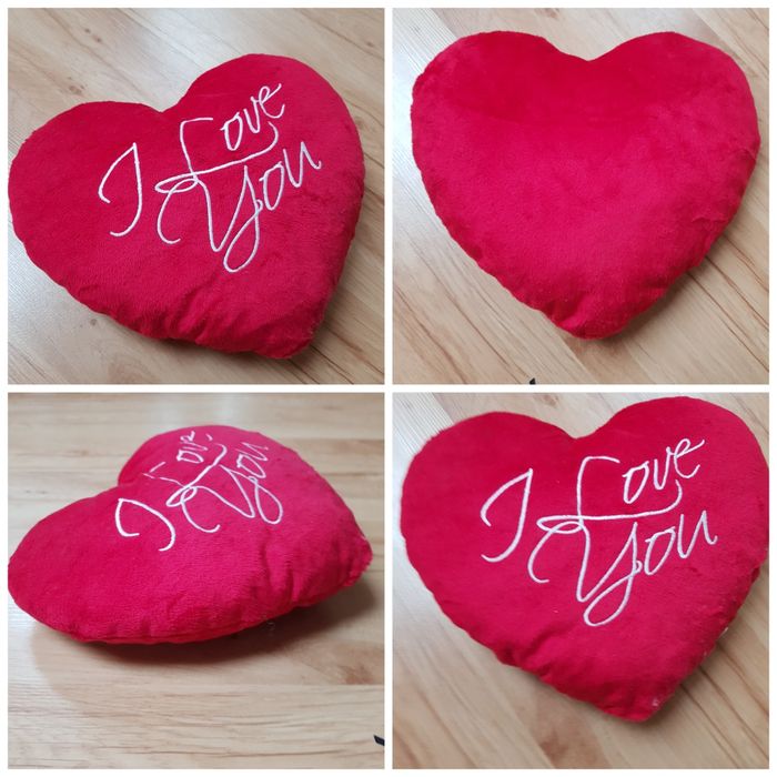 Poduszka z napisem I Love You