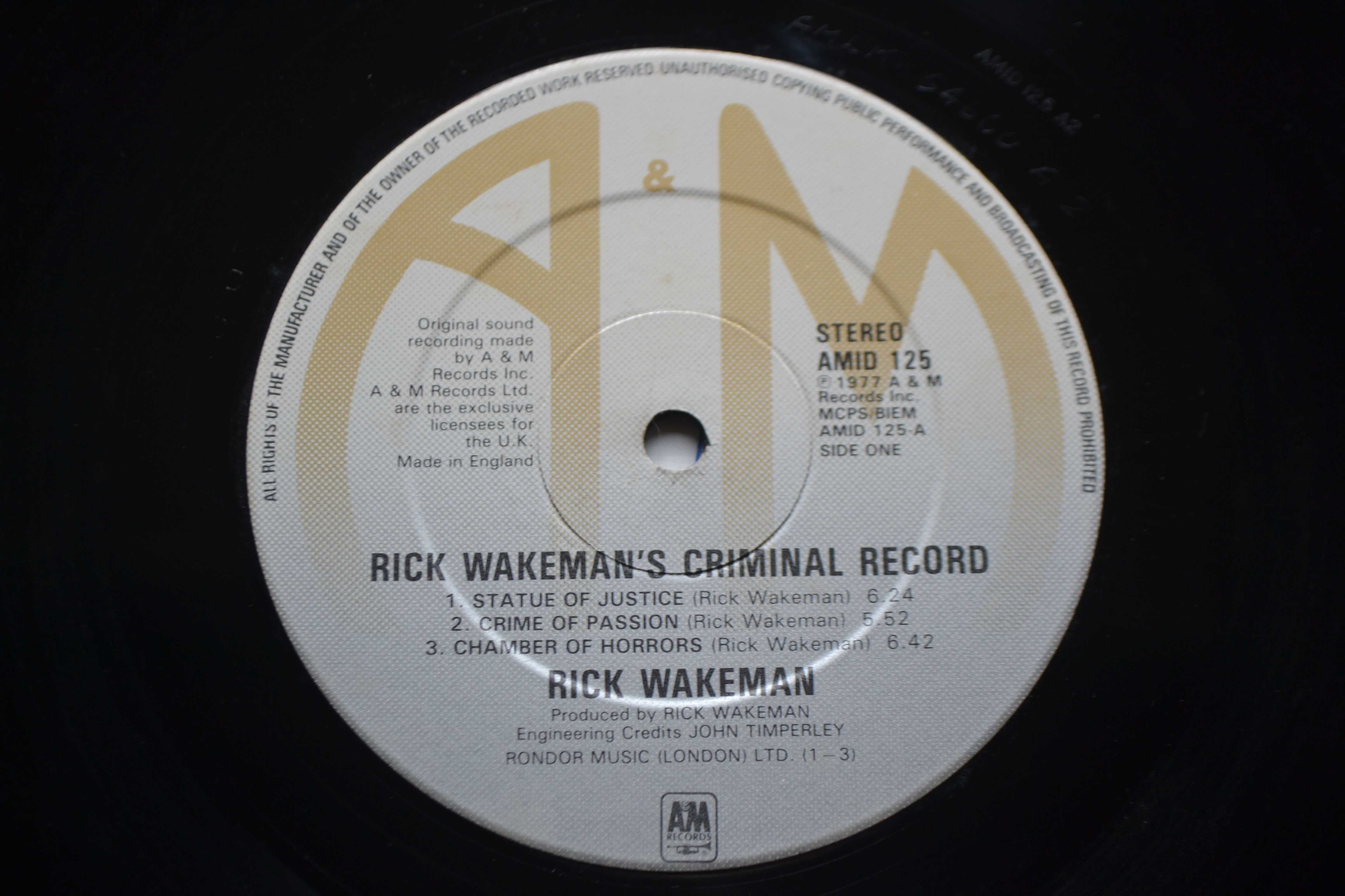 Rick Wakeman. Discos Vinil.
