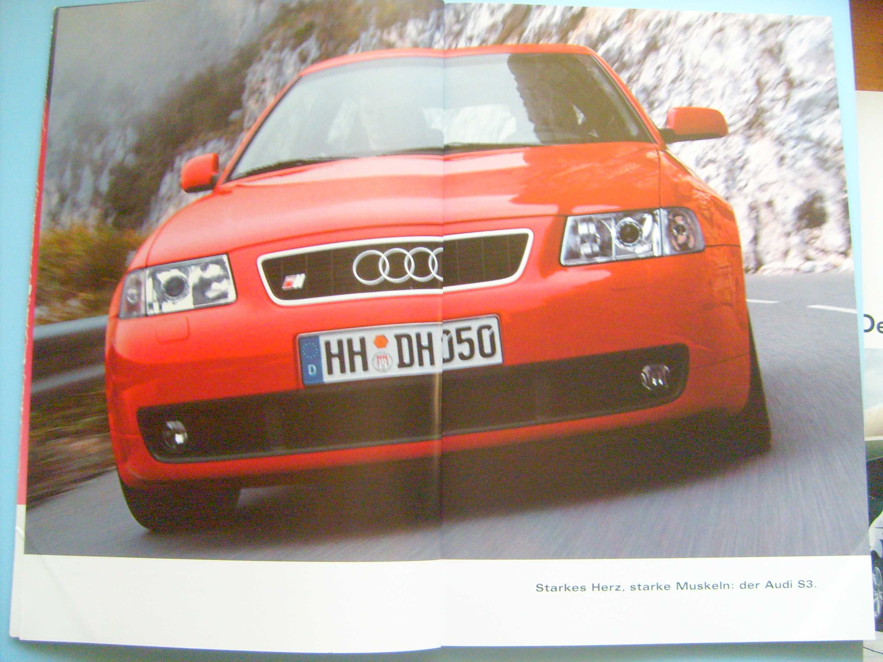 AUDI S3 (8L) 1999 *obszerny prospekt 52 strony / WYPRZEDAŻ KOLEKCJI !