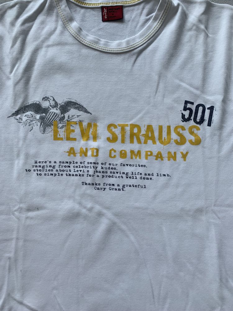 Levi’s 501 koszulka tshirt  S