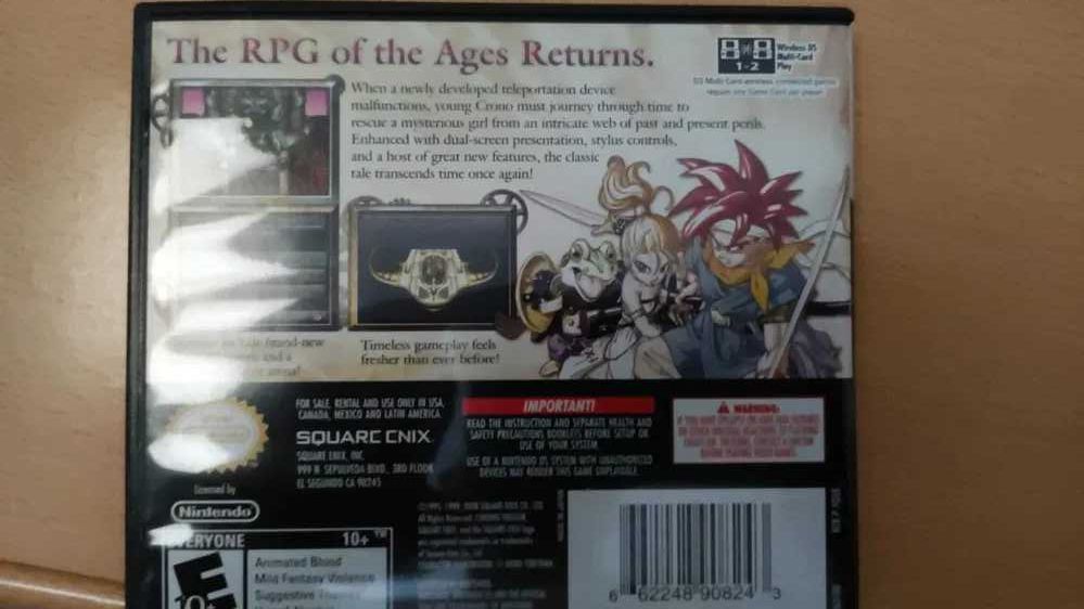 Chrono Trigger nintendo ds ntsc