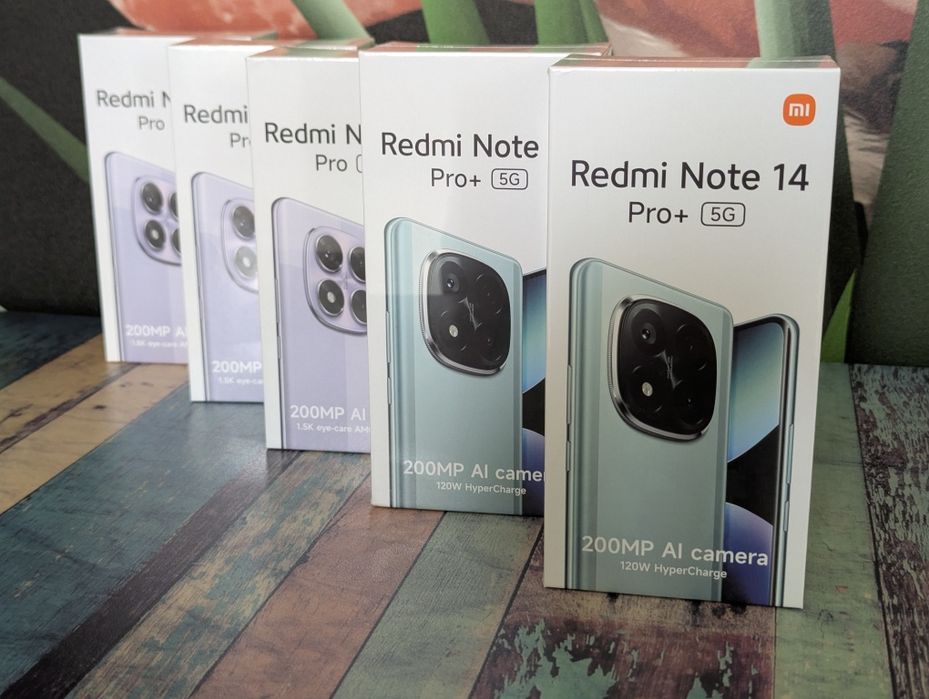 Xiaomi Redmi Note 14 Pro Plus 5G  (8/256Gb;12/256Gb)Глобал з блок.жив.