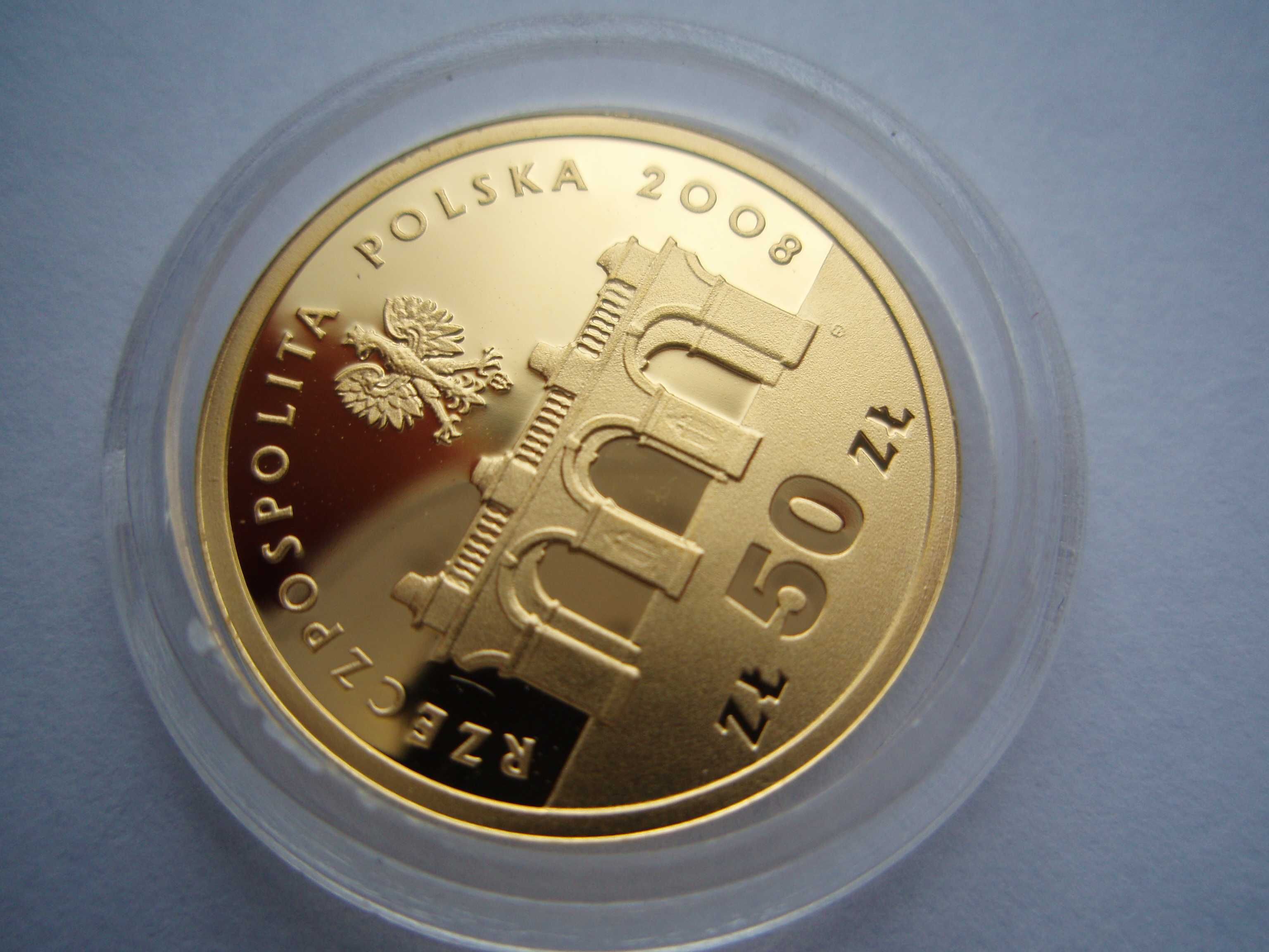 50 złotych 2008 90-ta rocznica odzyskania niepodległości Au