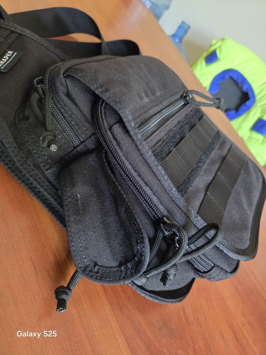 Сумка тактическая через плечо Danaper VEGA, BLACK