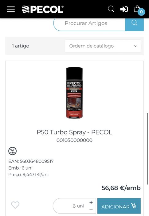 Latas pecol p50