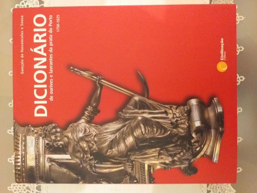 LIVRO*DICIONÁRIO Ourives Lavrantes Prata do Porto*Gonçalo Vasconcelos