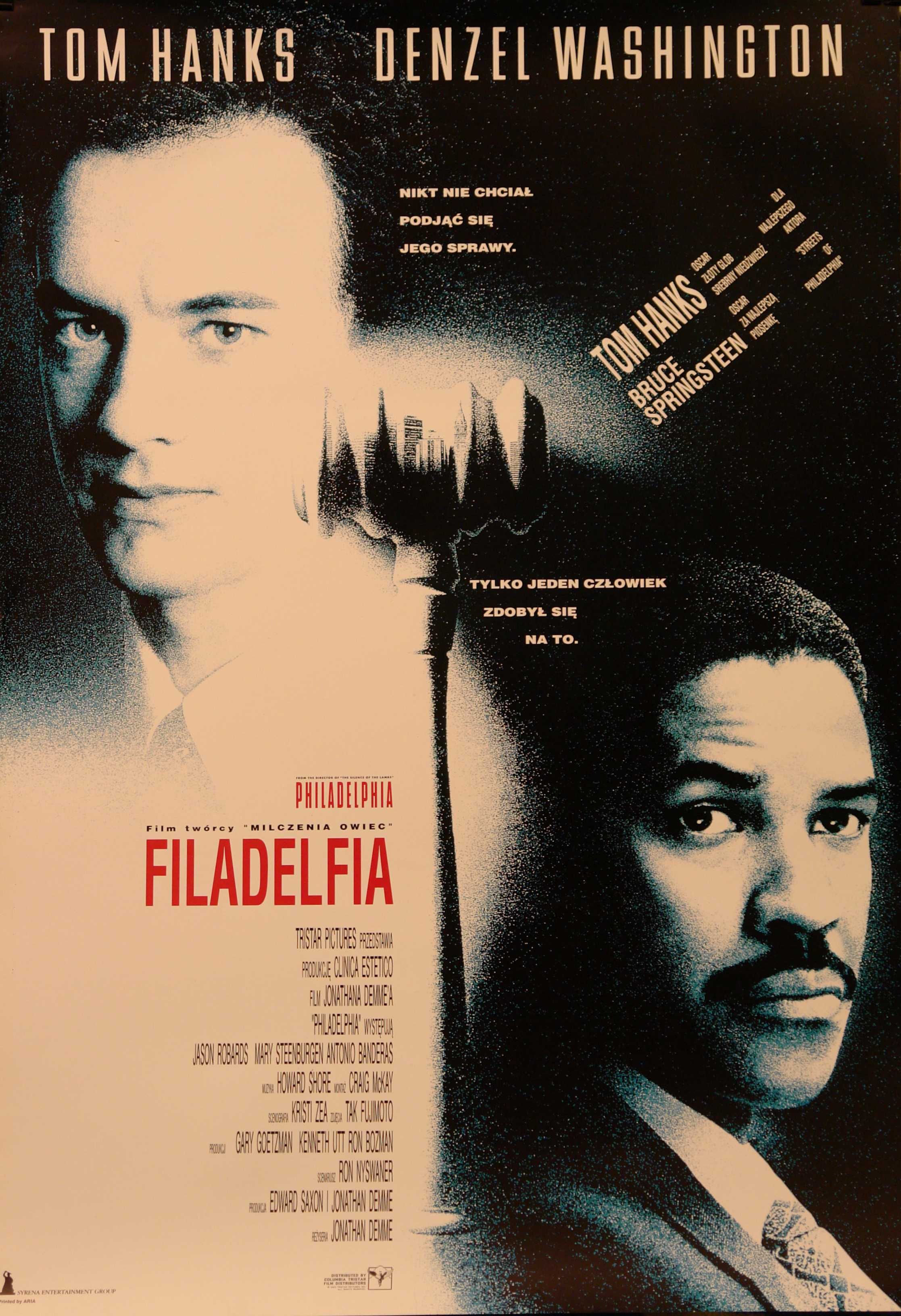 Plakat filmowy - Filadelfia