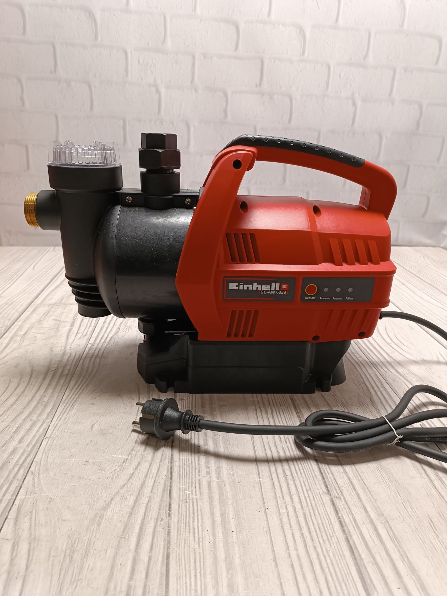 Einhell GC-AW 6333 насос водонапірний автоматичний 630 Вт